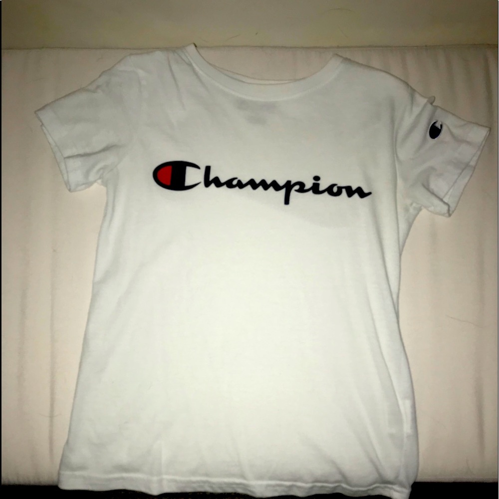 White champion T-shirt